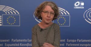 عضوة البرلمان الأوروبي عن حزب الخضر في ألمانيا "كاثرين لانغنزيبن"